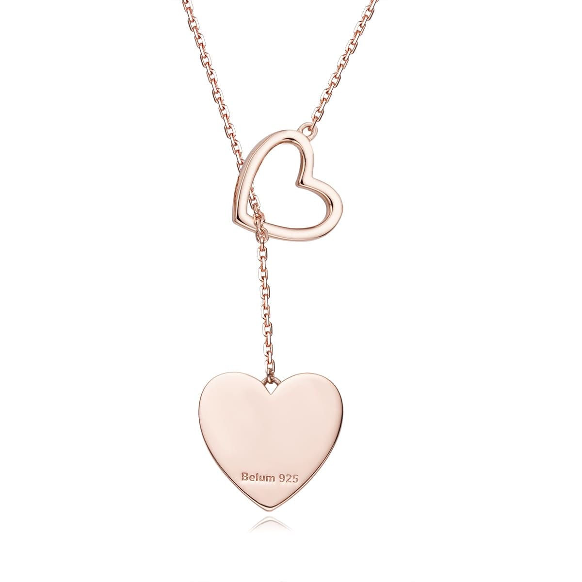 Adjustable heart necklace 