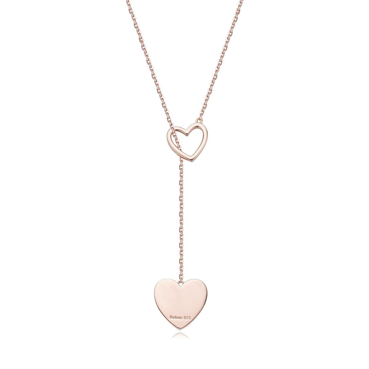 Adjustable heart necklace 