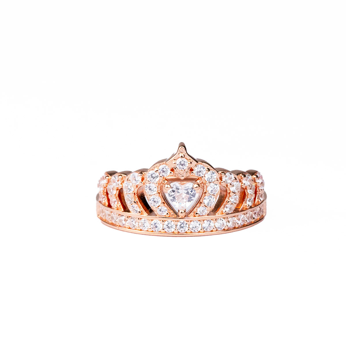 Anillo corona rose