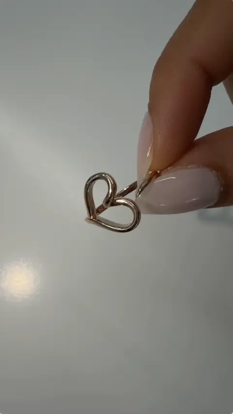 Anillo Corazon Linea