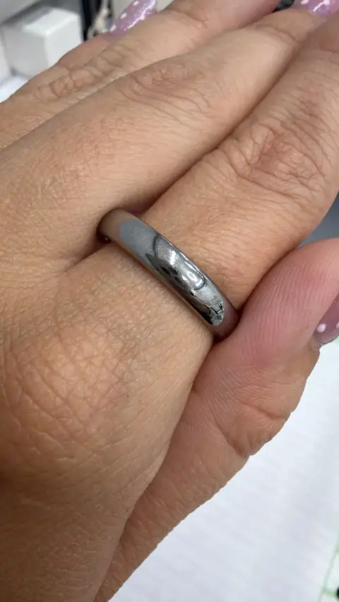 Anillo Tungsteno Puro Delgado