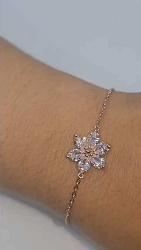 Pulsera Flor de Cerezo Grande
