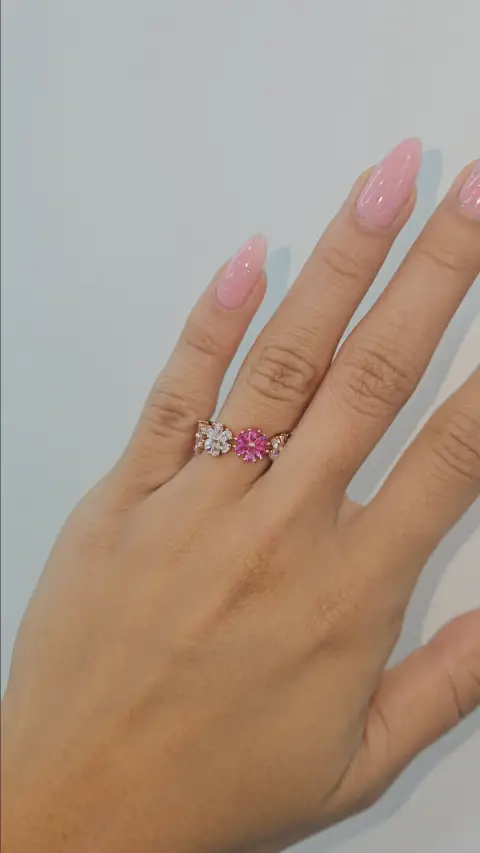 Anillo Jardin de cristal