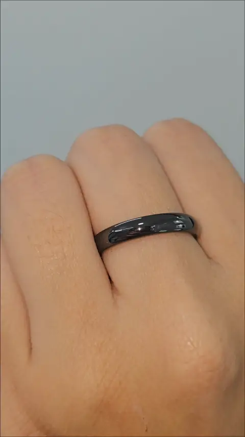 Anillo Ceramica Hombre