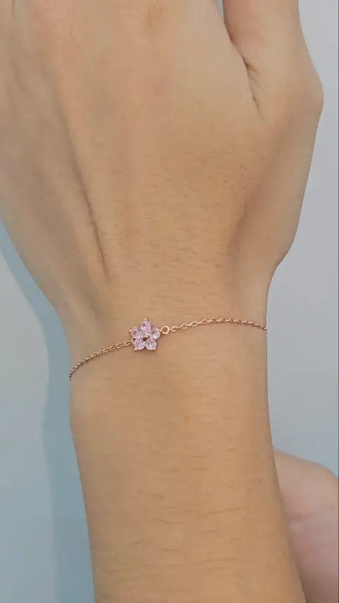 Pulsera Flor Sencilla
