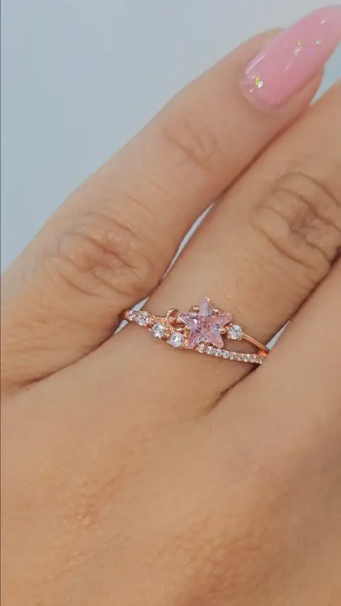 Anillo Luna y Estrella Mujer